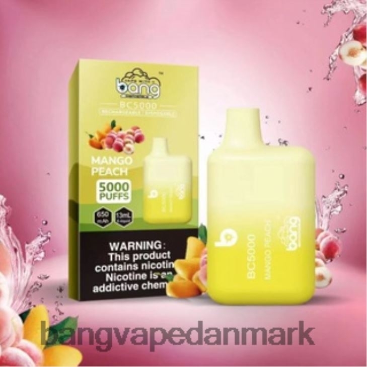 Bang Vape Box BC5000 5% nic 5000 puffs pen type-c genopladelig engangs - Vape Gang Danmark 0P6VZ9