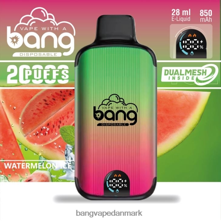 Bang Vape Digital Smart Screen 20000 pust engangs - Bape Vape shop 0P6VZ3