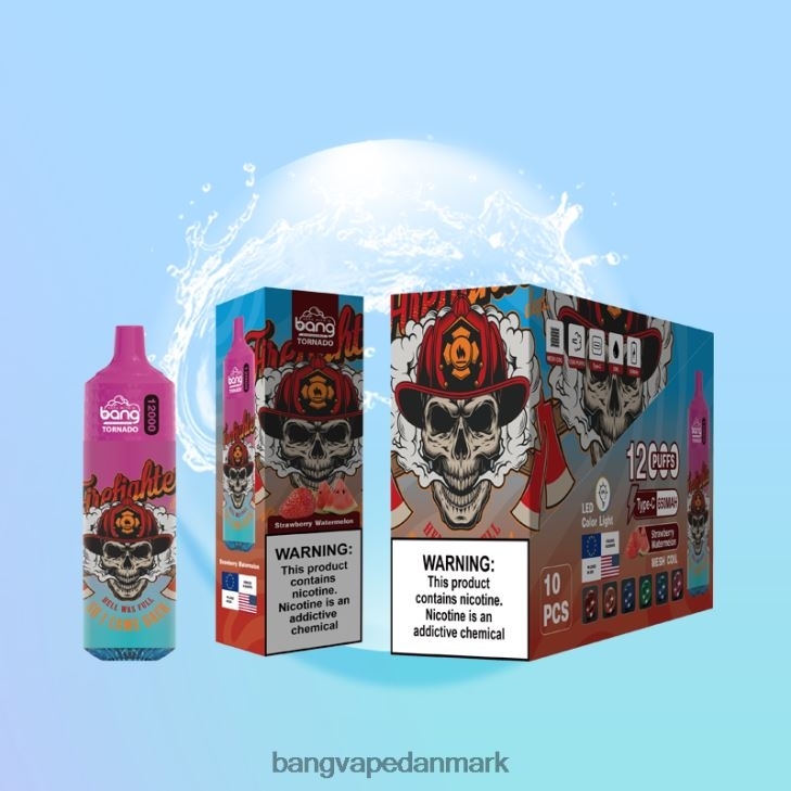 Bang Vape Tornado 12000 pust med led & mesh spole engangs - Bape Vape Danmark 0P6VZ4